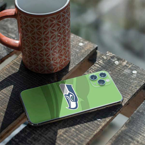 NFL Seattle Seahawks Double Vision iPhone 11 Pro Skin