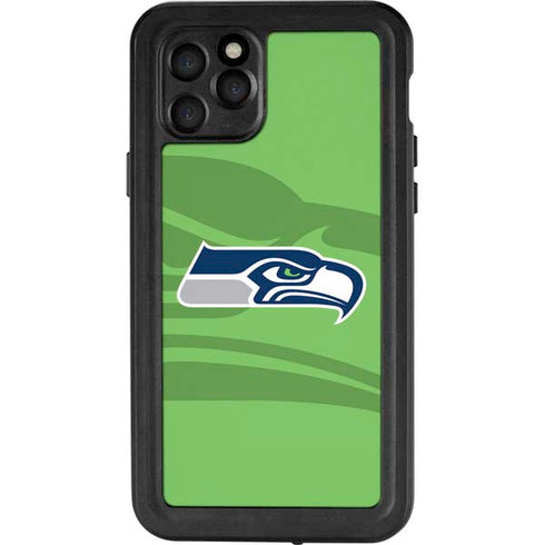NFL Seattle Seahawks Double Vision iPhone 11 Pro Waterproof Case