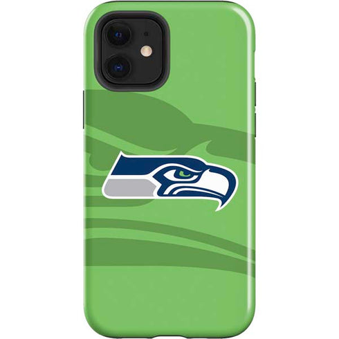 NFL Seattle Seahawks Double Vision iPhone 12 Impact Case