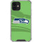NFL Seattle Seahawks Double Vision iPhone 12 Mini Clear Case
