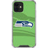 NFL Seattle Seahawks Double Vision iPhone 12 Mini Clear Case