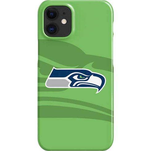 NFL Seattle Seahawks Double Vision iPhone 12 Mini Lite Case