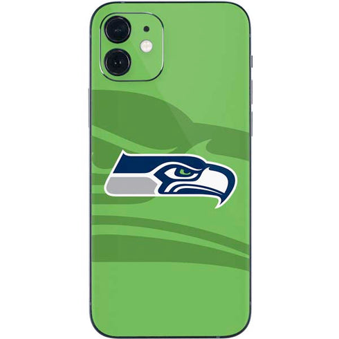 NFL Seattle Seahawks Double Vision iPhone 12 Mini Skin