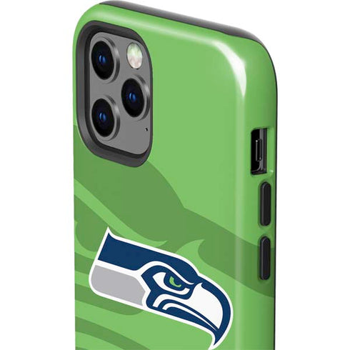 NFL Seattle Seahawks Double Vision iPhone 12 Pro Max Impact Case