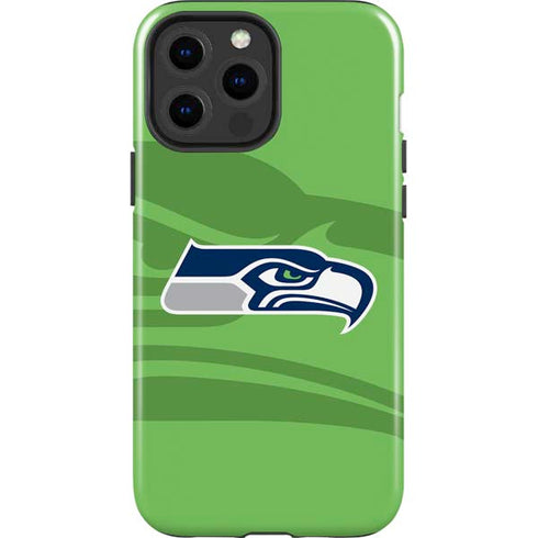 NFL Seattle Seahawks Double Vision iPhone 13 Pro Max Impact Case