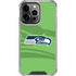 NFL Seattle Seahawks Double Vision iPhone 14 Pro Clear Case
