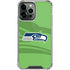 NFL Seattle Seahawks Double Vision iPhone 14 Pro Max Clear Case