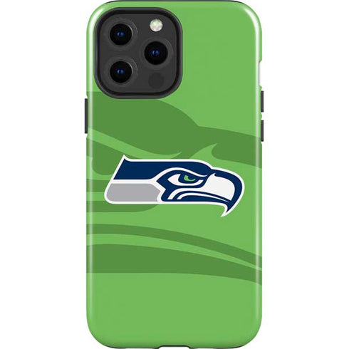 NFL Seattle Seahawks Double Vision iPhone 15 Pro Max Impact Case