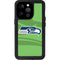 NFL Seattle Seahawks Double Vision iPhone 14 Pro Waterproof Case