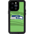 NFL Seattle Seahawks Double Vision iPhone 14 Pro Waterproof Case