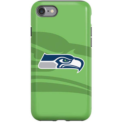 NFL Seattle Seahawks Double Vision iPhone SE (2nd & 3rd Gen) Pro Case
