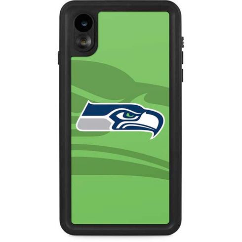 NFL Seattle Seahawks Double Vision iPhone XR Waterproof Case