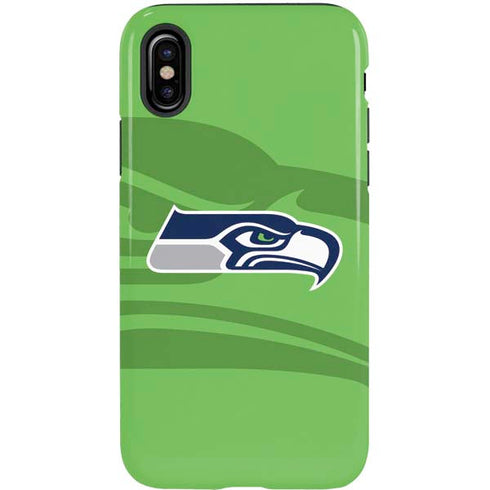 NFL Seattle Seahawks Double Vision iPhone XS Pro Case