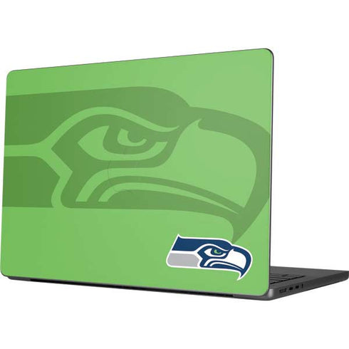 NFL Seattle Seahawks Double Vision MacBook Pro 14in (2021-24) Skin