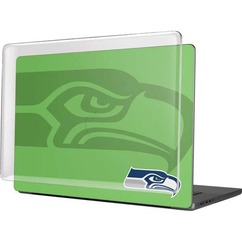 NFL Seattle Seahawks Double Vision MacBook Pro 16in (2021-25) Case plus Skin