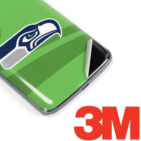 NFL Seattle Seahawks Double Vision Moto E5 Plus Skin