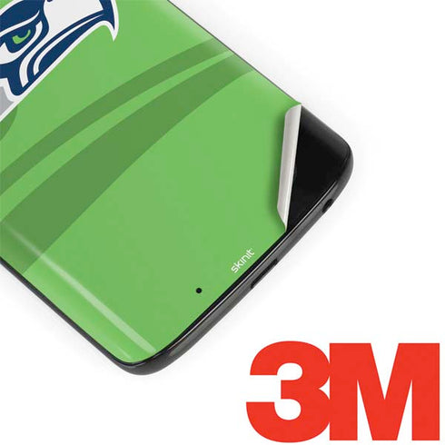 NFL Seattle Seahawks Double Vision Moto G6 Skin