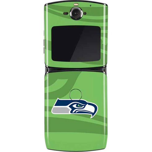 NFL Seattle Seahawks Double Vision Motorola RAZR Skin