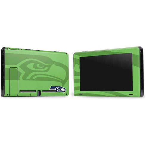 NFL Seattle Seahawks Double Vision Nintendo Switch Bundle Skin