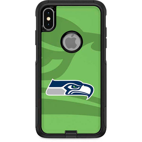 NFL Seattle Seahawks Double Vision Otterbox Commuter iPhone Skin