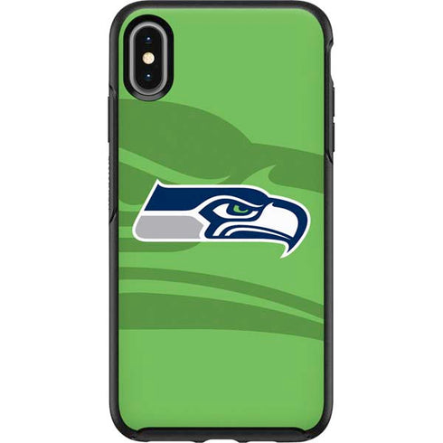 NFL Seattle Seahawks Double Vision Otterbox Symmetry iPhone Skin