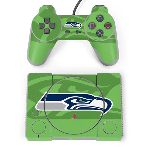 NFL Seattle Seahawks Double Vision PlayStation Classic Bundle Skin