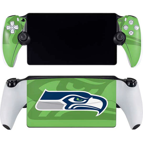 NFL Seattle Seahawks Double Vision PlayStation Portal Remote Player Skin