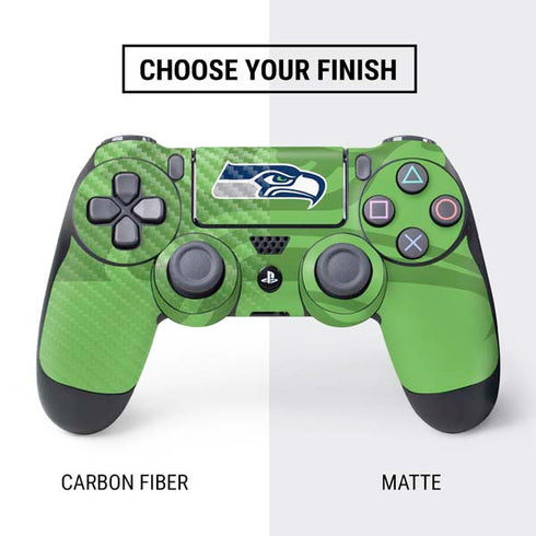 NFL Seattle Seahawks Double Vision PS4 Controller Skin