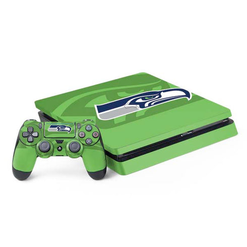 NFL Seattle Seahawks Double Vision PS4 Slim Bundle Skin