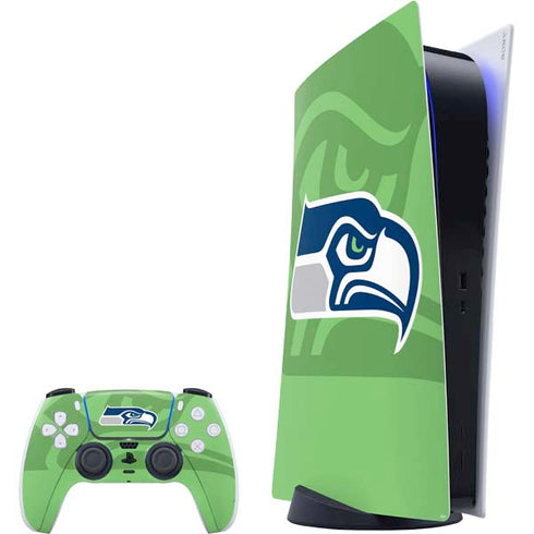 NFL Seattle Seahawks Double Vision PS5 Digital Edition Bundle Skin