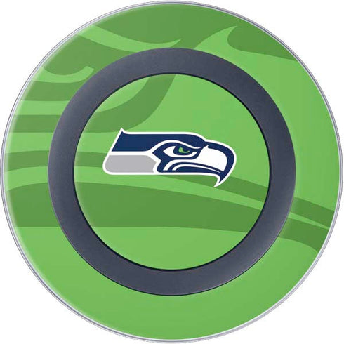 NFL Seattle Seahawks Double Vision Wireless Charger Skin