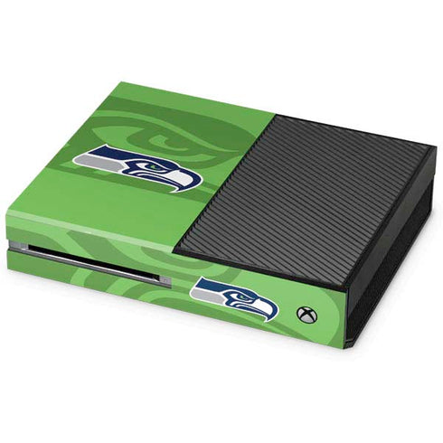 NFL Seattle Seahawks Double Vision Xbox One Console Skin