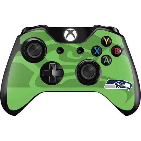 NFL Seattle Seahawks Double Vision Xbox One Controller Skin