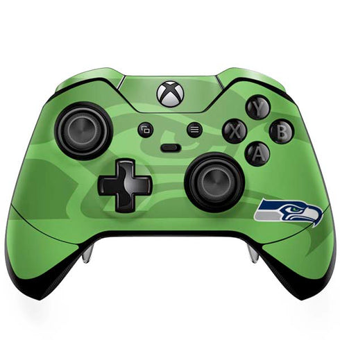 NFL Seattle Seahawks Double Vision Xbox One Elite Controller Skin