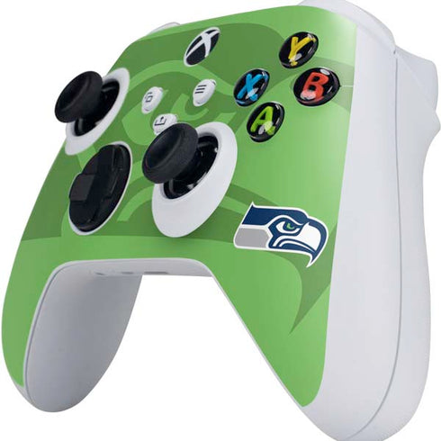 NFL Seattle Seahawks Double Vision Xbox Series S Controller Skin