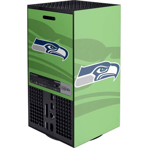 NFL Seattle Seahawks Double Vision Xbox Series X Console Skin