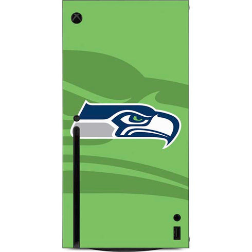NFL Seattle Seahawks Double Vision Xbox Series X Console Skin