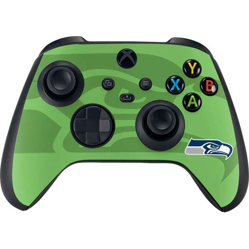 NFL Seattle Seahawks Double Vision Xbox Series X Controller Skin
