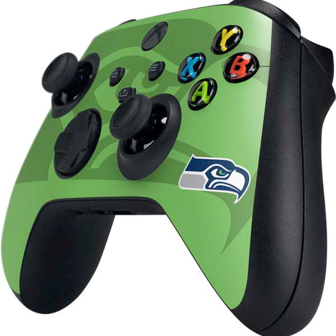 NFL Seattle Seahawks Double Vision Xbox Series X Controller Skin