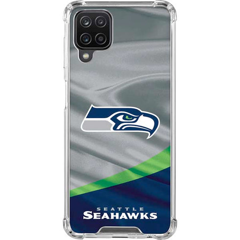 NFL Seattle Seahawks Galaxy A12 Clear Case
