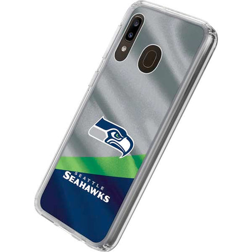 NFL Seattle Seahawks Galaxy A20 Clear Case