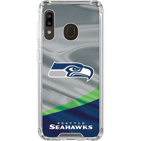 NFL Seattle Seahawks Galaxy A30 Clear Case