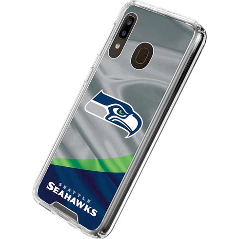 NFL Seattle Seahawks Galaxy A30 Clear Case