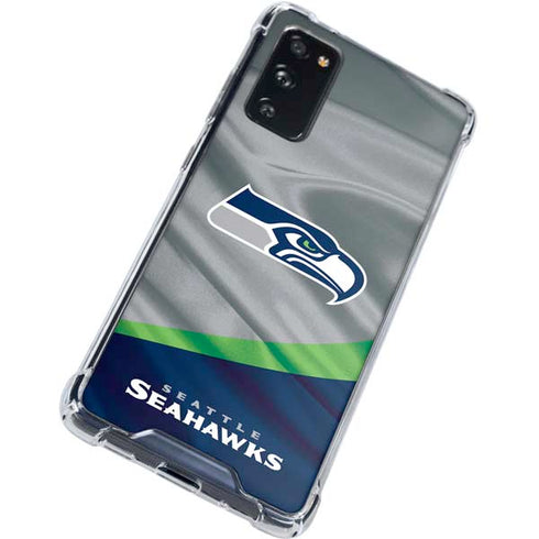 NFL Seattle Seahawks Galaxy S20 FE Clear Case