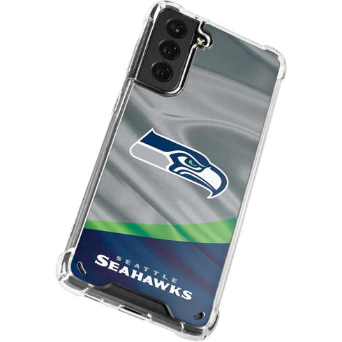 NFL Seattle Seahawks Galaxy S21 5G Clear Case