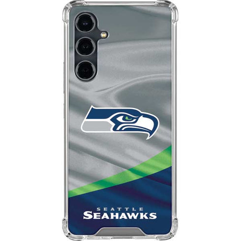 NFL Seattle Seahawks Galaxy S23 FE Clear Case