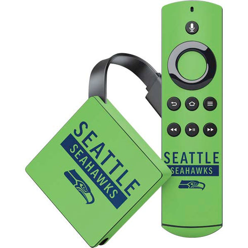 NFL Seattle Seahawks Green Performance Series Amazon Fire TV Skin
