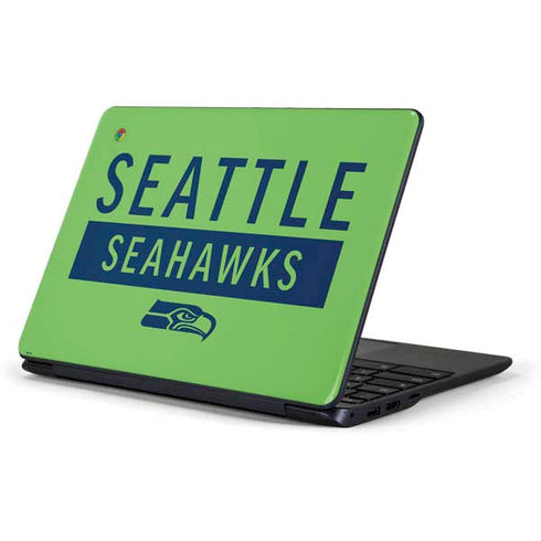 NFL Seattle Seahawks Green Performance Series Samsung Chromebook Skin