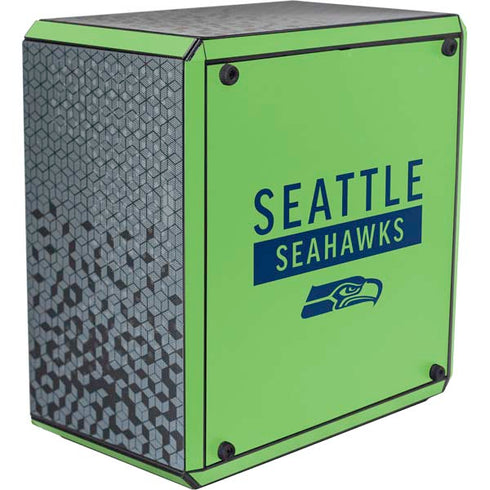 NFL Seattle Seahawks Green Performance Series Cooler Master MasterBox Q300L Mini Tower Skin