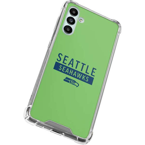 NFL Seattle Seahawks Green Performance Series Galaxy A13 5G Clear Case